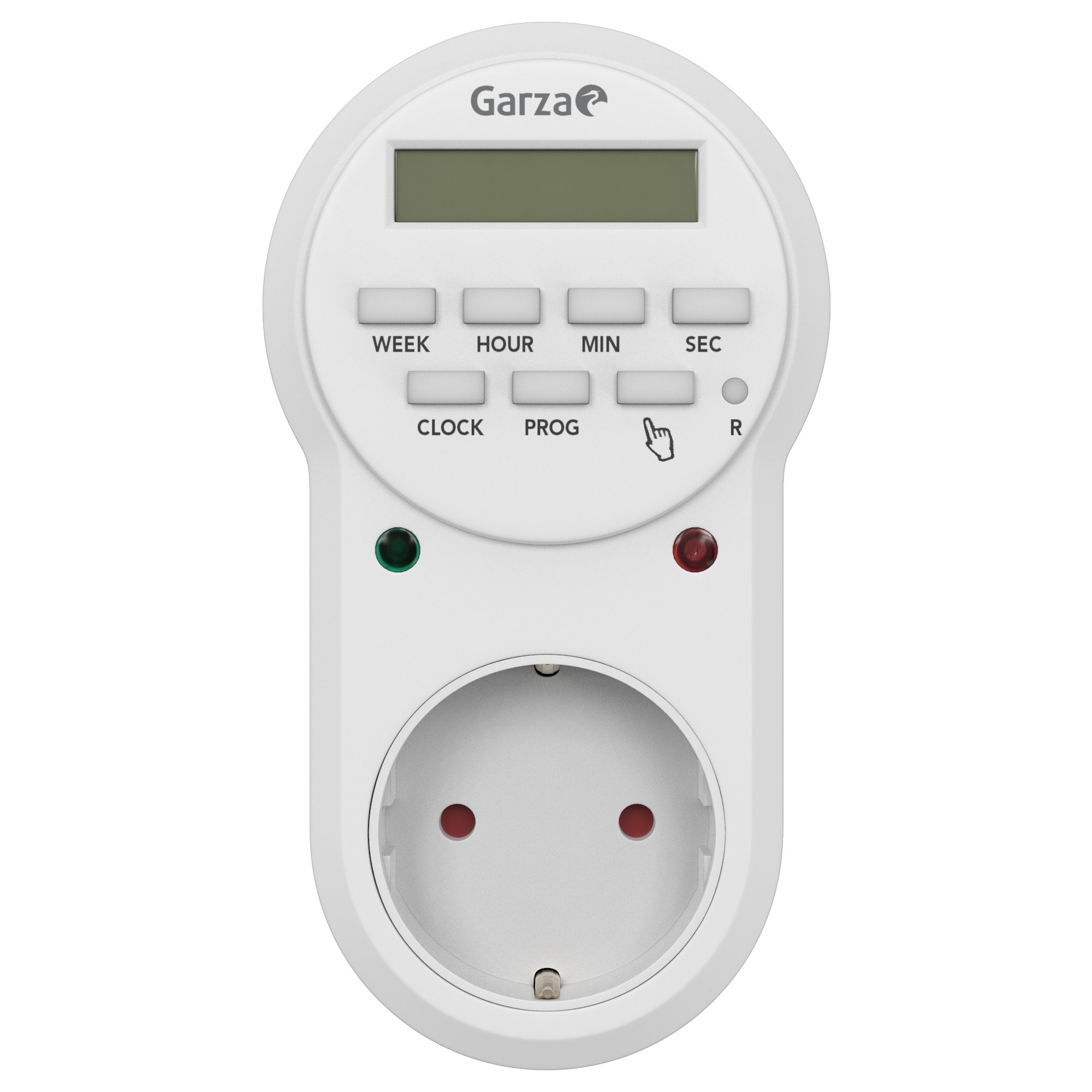 Temporizador programable para automatizar ciclos de luz en cultivo hidropónico