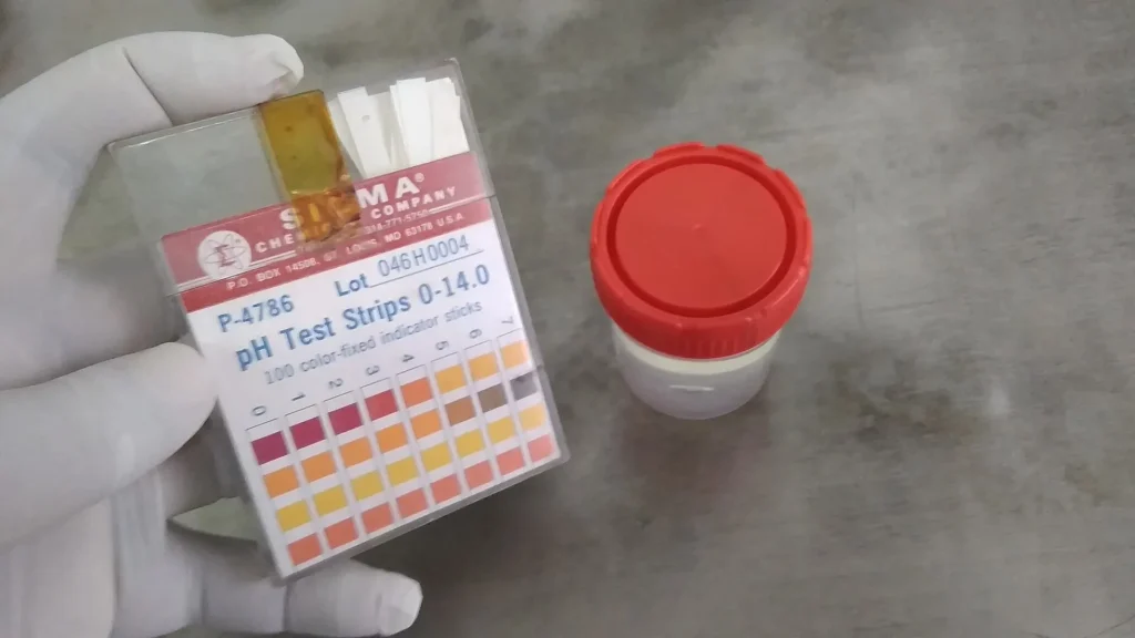 Cuadernillo de tiras de papel indicador de pH